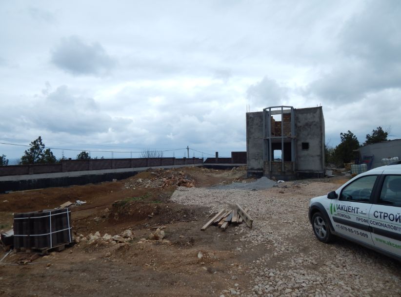 Строительство частного дома 195 м2 в СТ Бриз г. Севастополь